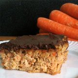 Gluten Free Coconut Flour Carrot Cake with Chocolate Frosting Recipe Photo