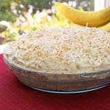 Coconut Banana Cream Pie Recipe Photo