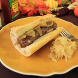 Grass-fed Bison Beer Brats Recipe Photo