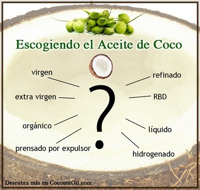 spanish what type of coconut oil is best