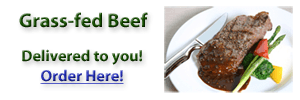 image of grass-fed beef steak dinner