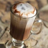 Coconut Cream Chocolate Latte Recipe Photo