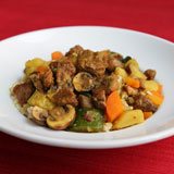 Bison Coconut Cream Curry Stew Recipe Photo