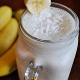 Coconut Banana Colada Smoothie Recipe Photo
