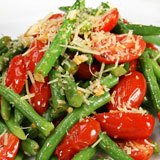 Coconut Sautéed Green Beans with Tomatoes Recipe Photo
