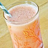 Strawberry Lemon Coconut Smoothie Recipe Photo