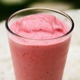 Strawberry Vanilla Coconut Smoothie Recipe Photo
