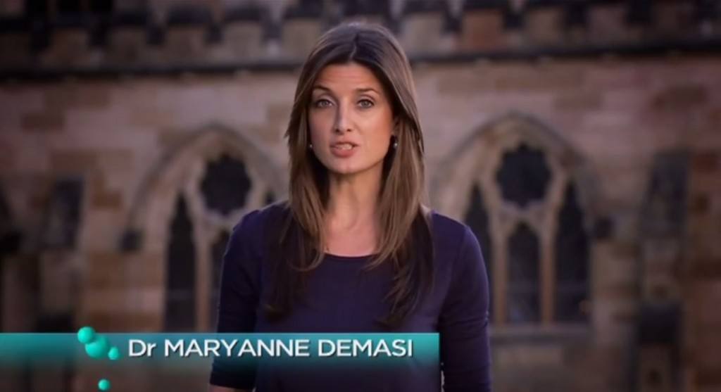 Dr MaryAnne Demasi from the Catalyst. Her investigative reporting on the dangers of statin drugs has now been banned.