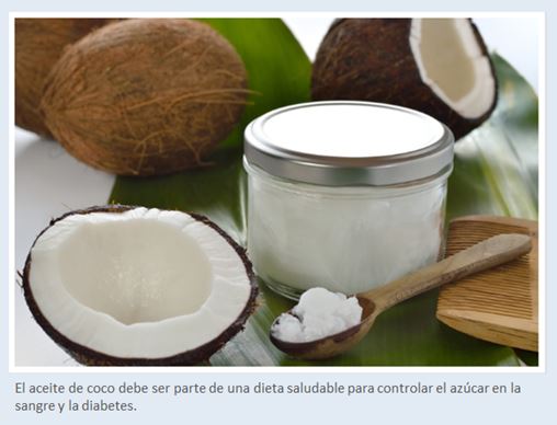 Coconut Oil Diabetes Spanish